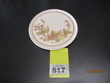 Vintage Marks & Spencers Harvest Tea Pot Stand Trivet Melamine Autumn Berries