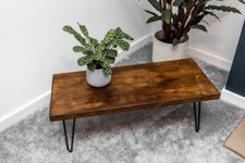 Coffee Table / Rustic/ Hairpin