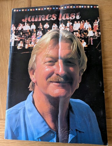 James last concert programme - last,