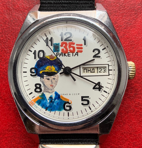 Vintage men soviet watch - vintage,