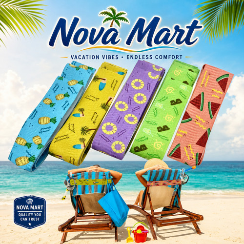 Sunbed strap towel fixed - towel,