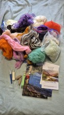 Needle Felting Lot Including Books