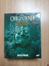 Very Rare Civilization 2 Microprose Classic Collection Big Box PC