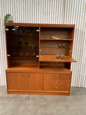 Drinks / Display Cabinet, Vintage Sutcliffe-Todmorden with glass door 3 Drawer 