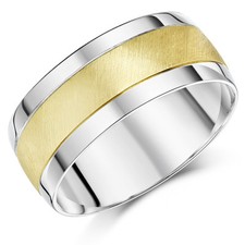 Sterling Silver and 9ct Yellow