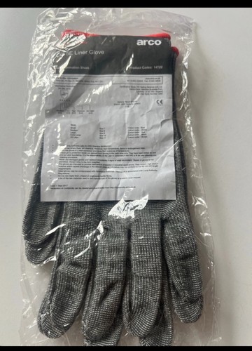 Arco cut liner gloves - arco,