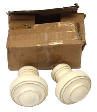 Post Top Wooden Decor Threaded