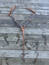 Horse Tack - Leather Western Bling Breastcollar 