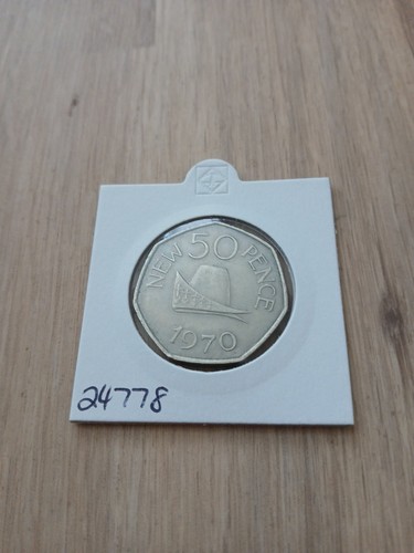 1970 guernsey 50p fifty pence - 1970,