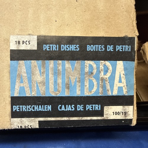 Box glass petri dishes - box,