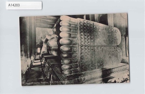 Huge sleeping buddha wat - sleeping,