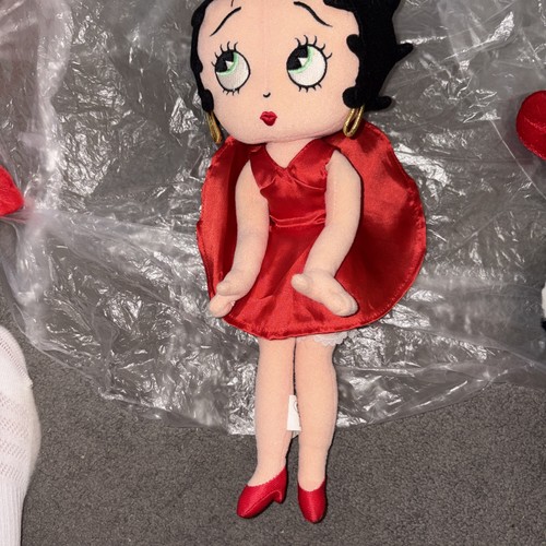 Betty boop plush doll - boop, red