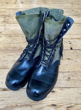 U.S. Vietnam Jungle Boots Original Unissued 1988 Stock Size 10.5R