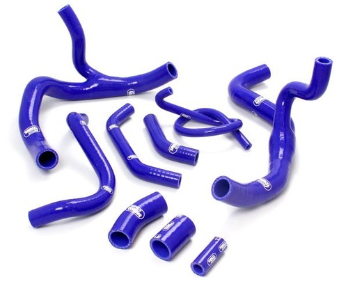 Blue rad hoses fit honda - fit, cbr