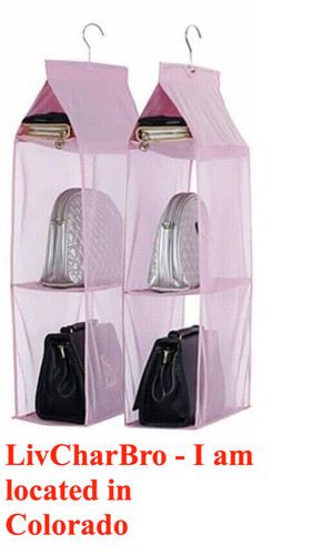 Hanging pink closet - hanging,