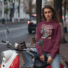 Scooter Racer Unisex Retro