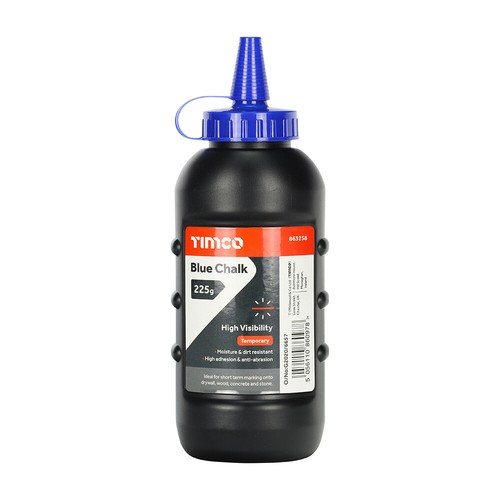 Timco blue chalk line powder - chalk,