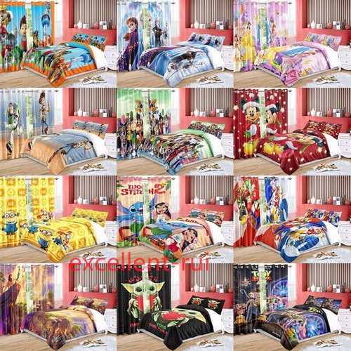 Characters cartoon bedding - 3d,
