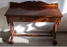 Wooden Carved Victorian Style Desk