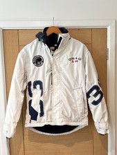 Quba Sails  Hooded Jacket SZ00 White Teenager  Child Or Size 6 Adult