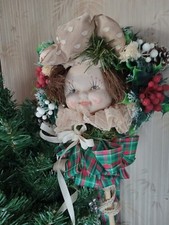 Rare Large Face Doll Court