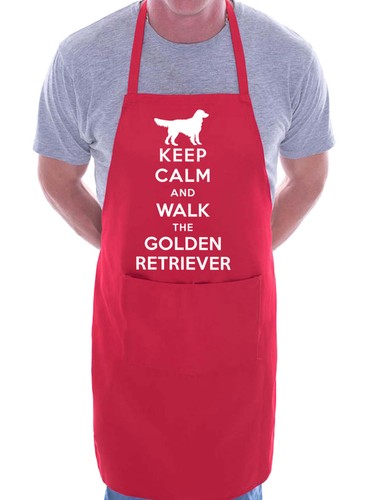 Keep calm and - walk, golden