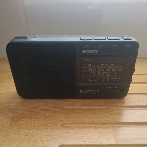 Vintage sony icf 990l band - sony, icf-990l