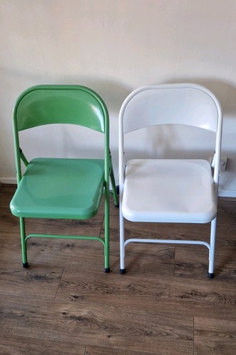 Habitat folding metal chairs - 2,