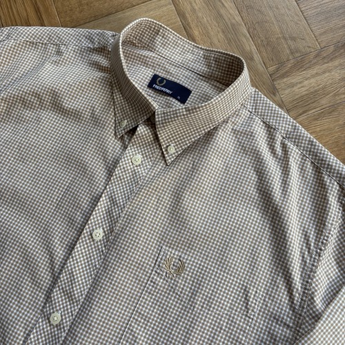 Fred perry gingham check long - perry,