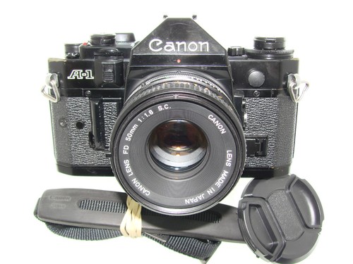 Canon 35mm slr - a-1, manual