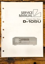 Luxman D105U D-105 U CD Player