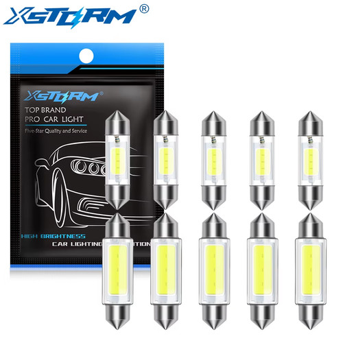 10pcs c5w c10w led - led, bulb