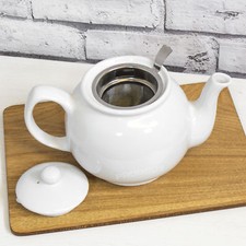 Traditional Ceramic Vintage Teapot 1 Litre Afternoon Tea Loose Leaf Chinese Pot