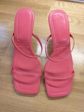 Next Pink strappy Sandals Size