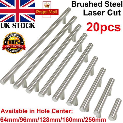 20x brushed steel bar - steel, t