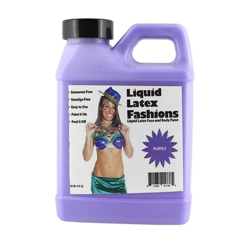 Purple liquid latex - purple,