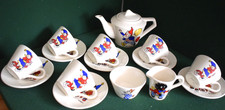 WADE COMPLETE  NODDY and BIG EARS Child's Tea Set in MINT CONDITION
