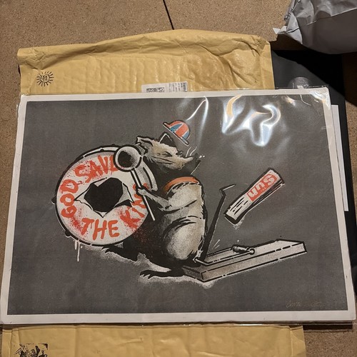 Conzo globel signed god save - conzo, &