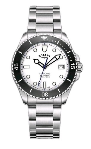 Mens rotary watch seamatic - mens,