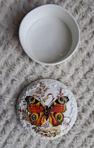 Fine bone china trinket box - fine,
