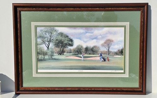Terry harrison signed golf - terry,