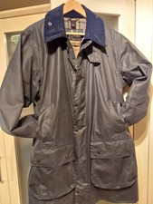 Barbour mens Border wax jacket 40 L/XL (pit2pit 23 inch)