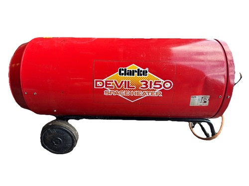 Clarke devil 3150 space heater - clarke,