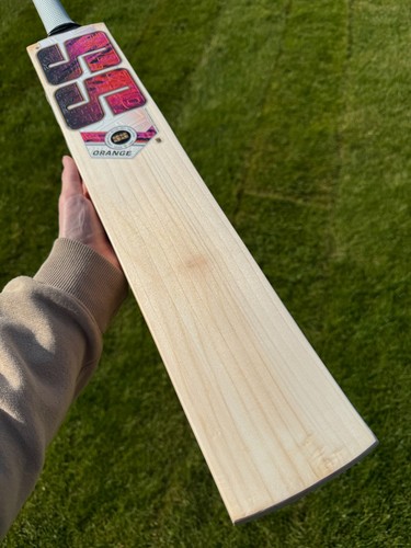 Ton orange cricket bat - ton,