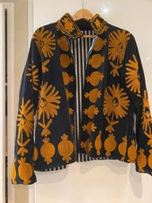 Velvet embroidered suzani