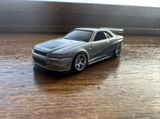 Custom Hot Wheels Nissan Skyline R34 Fast And Furious