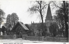 postcard -W019 -baslow st