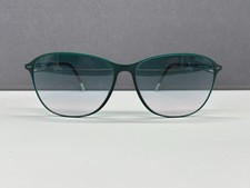 Silhouette Sunglasses Men Woman Large Blue Green SPX 3191 Lightweight