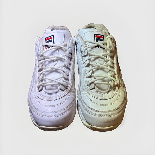 Fila womens white trainers - fila,