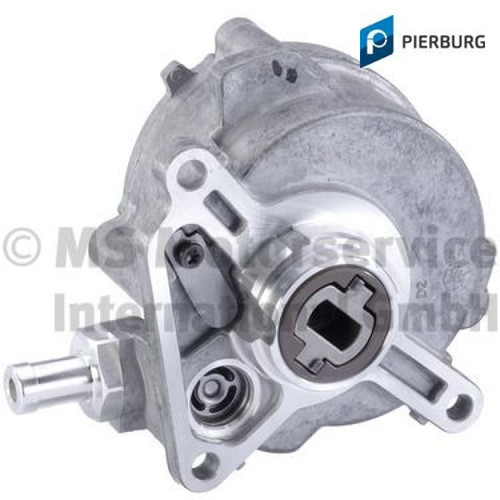 Vacuum pump braking - pump,, system
